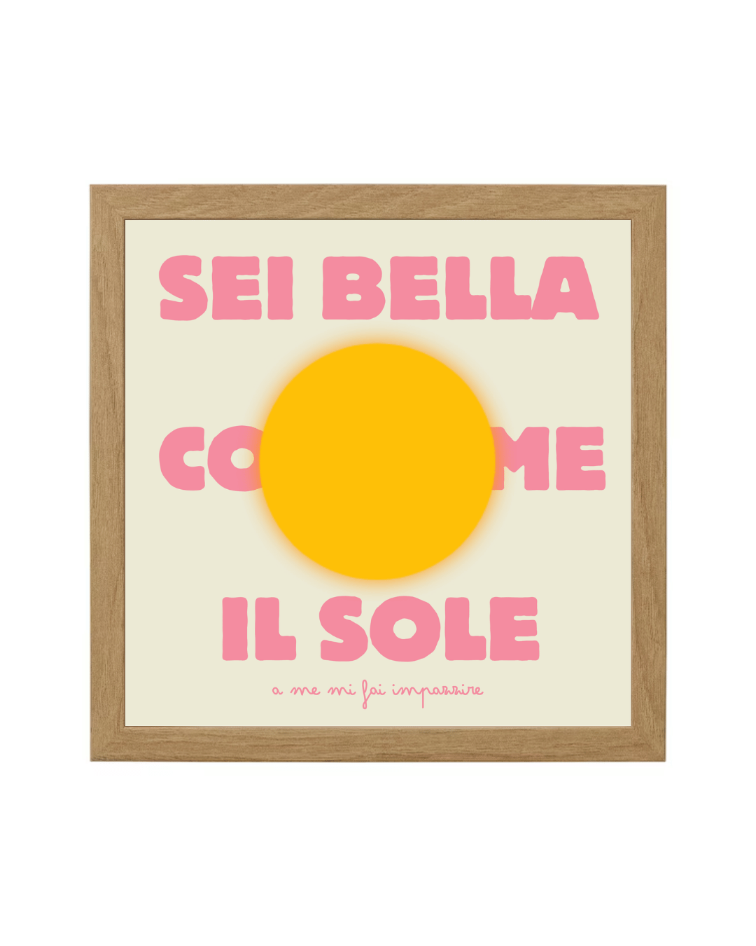 Sei bella come il sole
