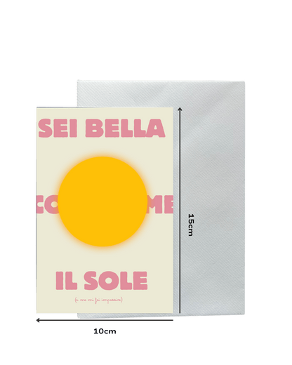 Sei bella come il sole