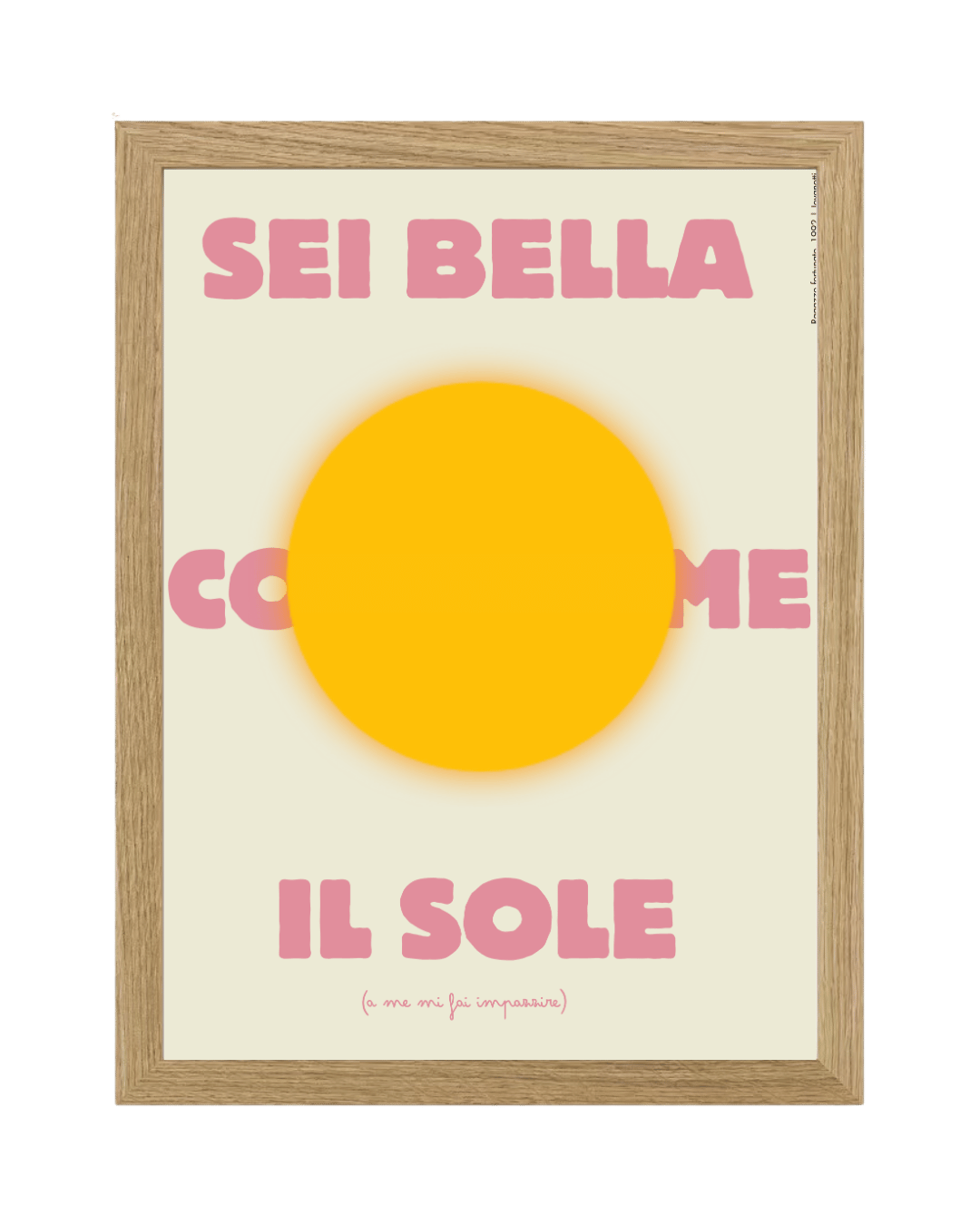 Sei bella come il sole, 1992