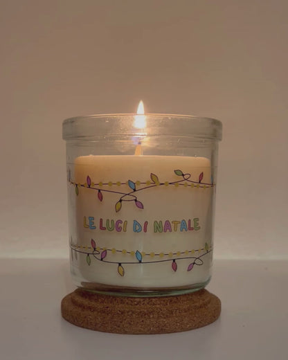 Luci di Natale | Candela alla vaniglia